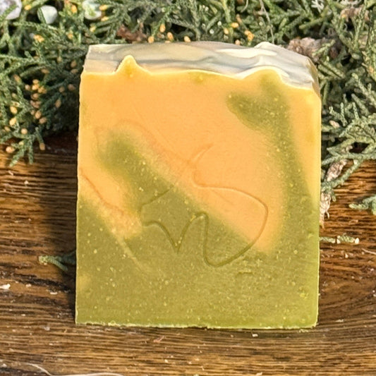 Lemongrass: Lemony, fresh, uplifting scent. Deep cleansing, gentle, moisturizing. Clarifying, toning.