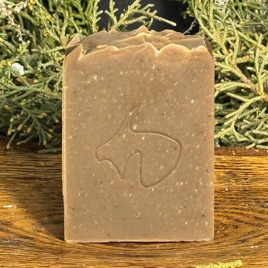 Coffee Shea: Deeply Moisturizing, anti-oxidant rich, gently exfoliating, great kitchen & workstation soap