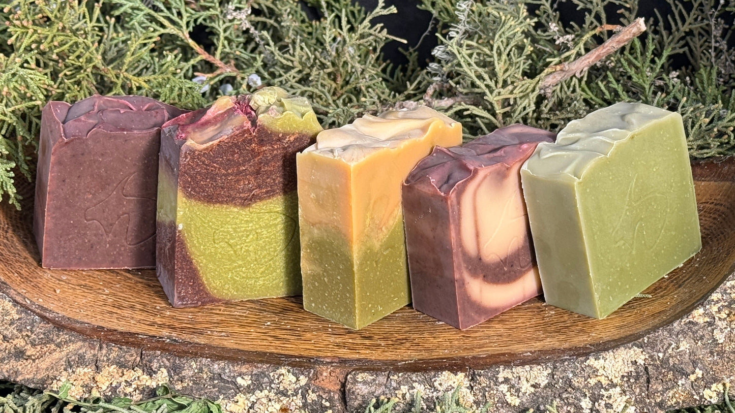 5-Pack Variety Soaps for Christmas: The Perfect Gift for Anyone inlcuding the Grinch